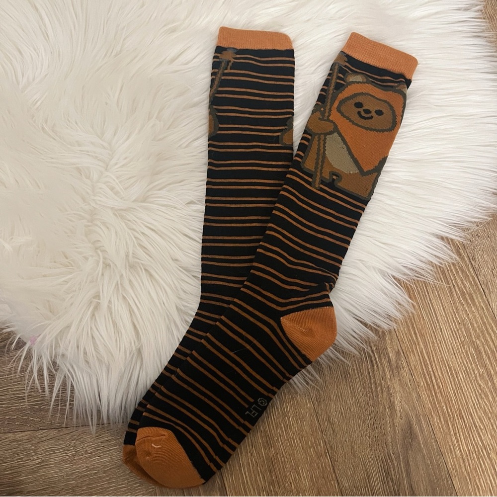 Star Wars wicket Ewok knee high socks